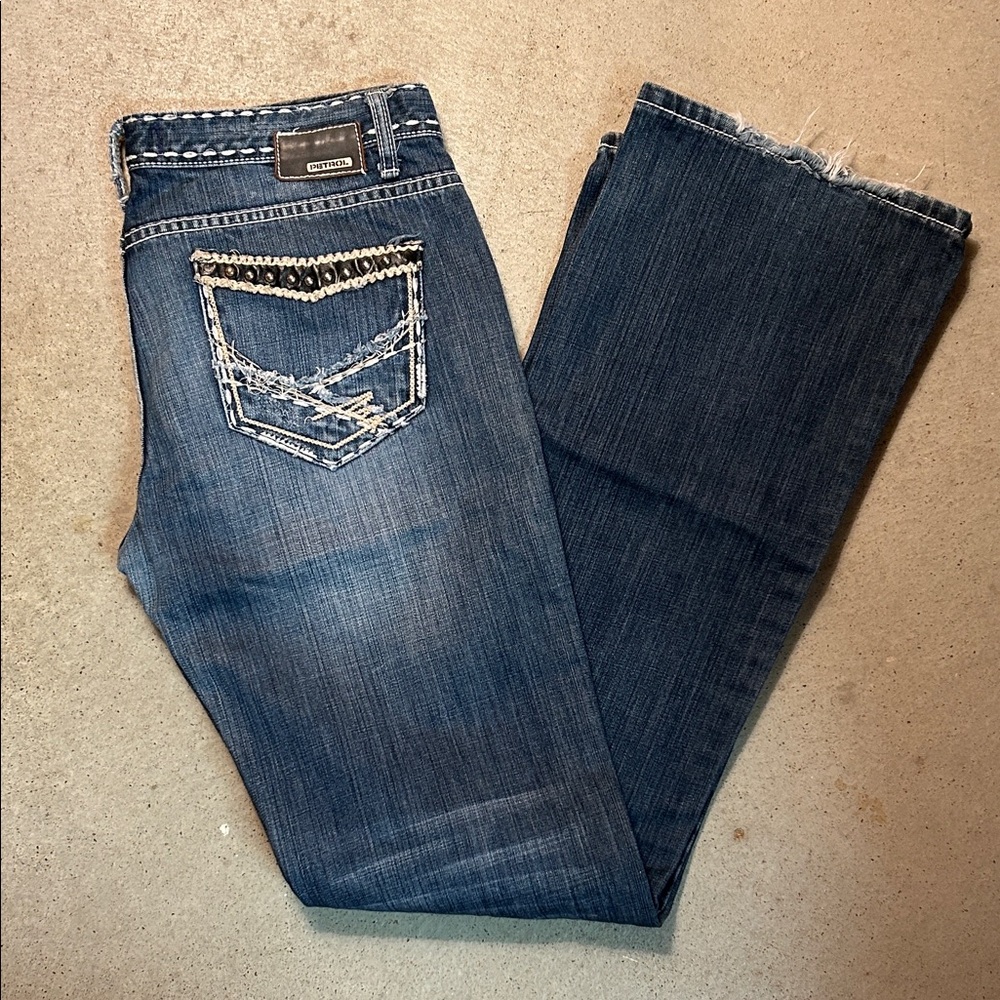 Petrol Women's Blue Jeans size 31 x 36